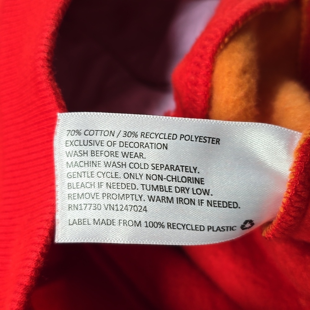 LEGO x Target Collection Joggers | Red & Orange Colorblock Sweatpants |Size XS - Picture 5 of 14